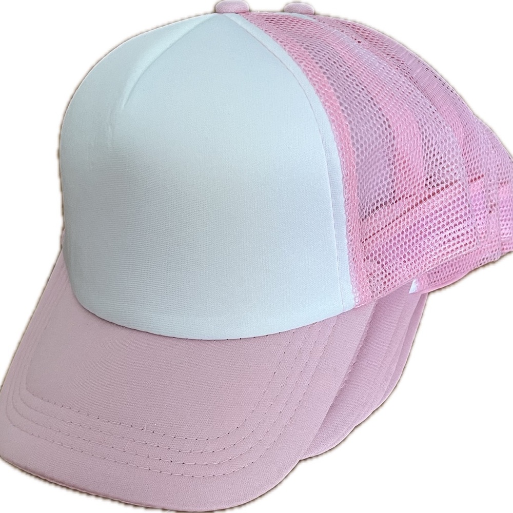 New pack of 6 Pink Trucker Hats